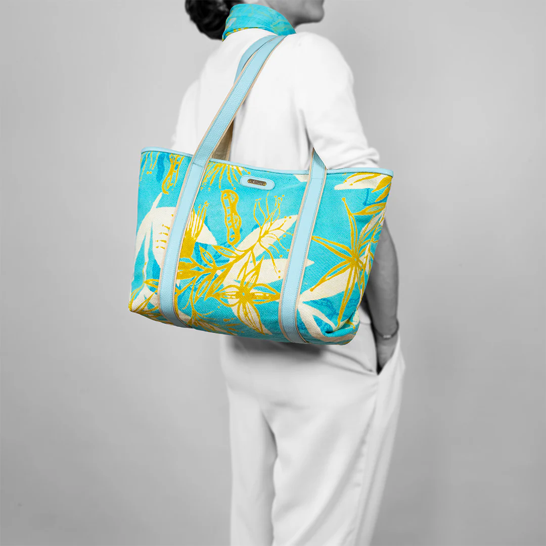 ELSA borsa in tessuto CIELO - immagine 6