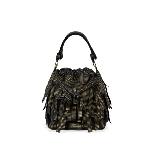 Secchiello in pelle GIORGINA FRANGE Goldtouch