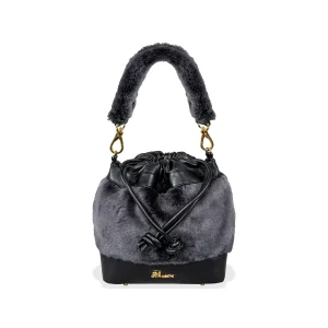 Secchiello in pelle GIORGINA Plush