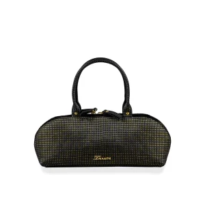 Bauletto in pelle, PRISCILLA Goldtouch