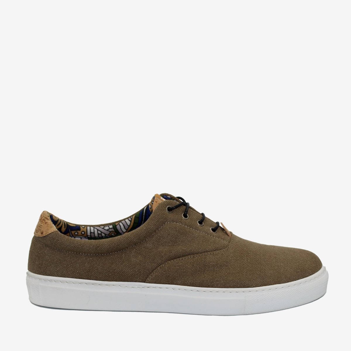 NICCO sneakers – Canapa Marrone – veganshoes - immagine 3