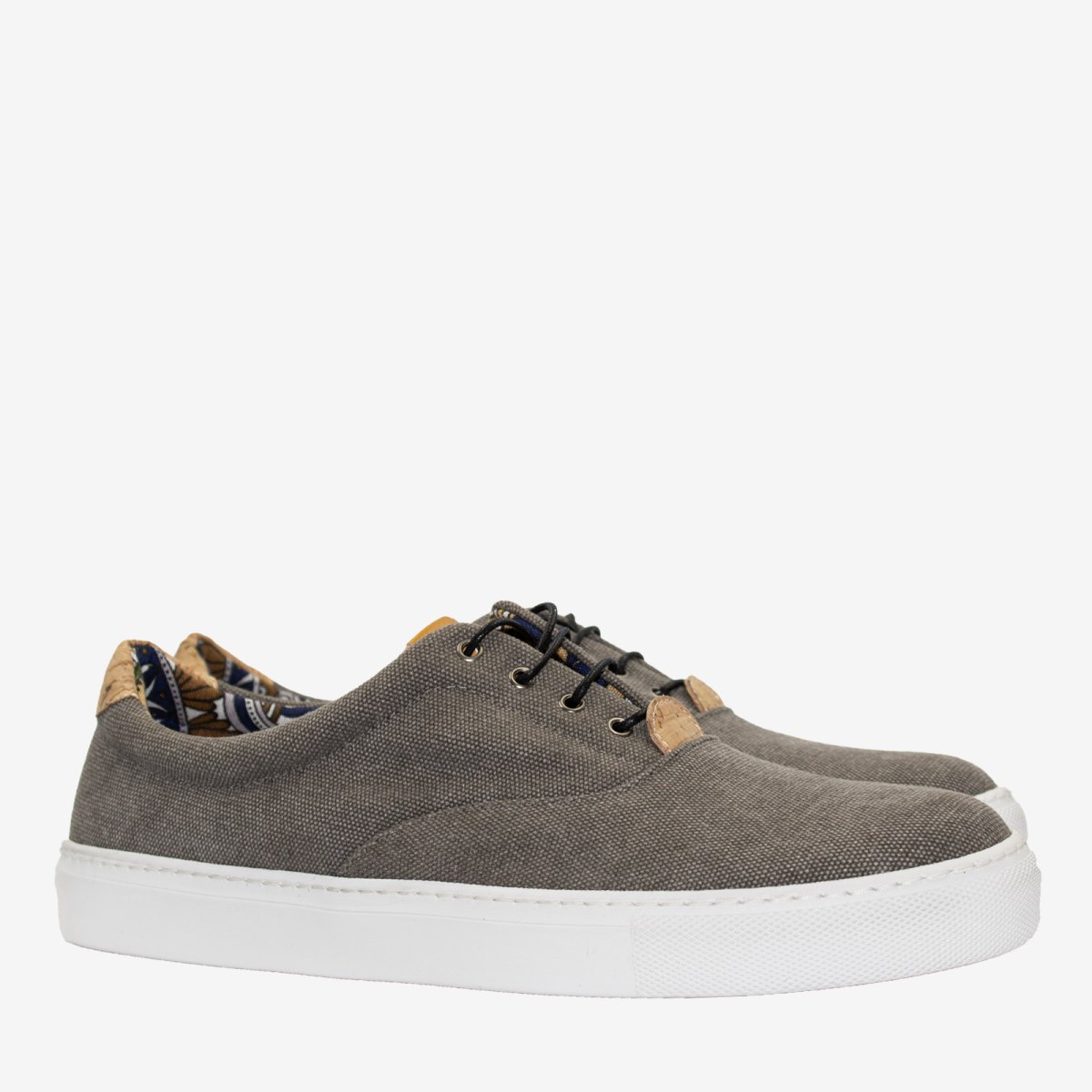 NICCO sneakers – Canapa Grigio – veganshoes - immagine 8