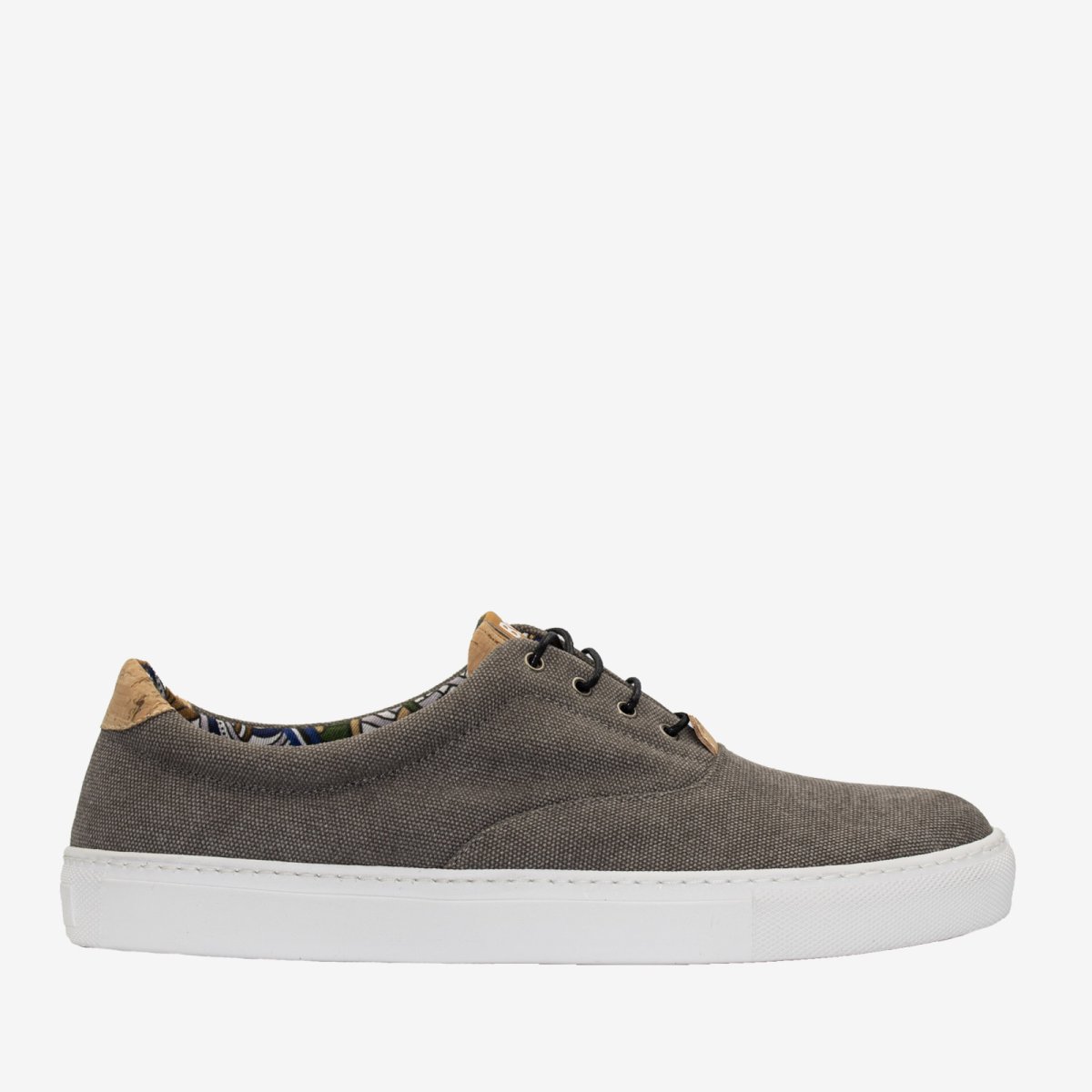 NICCO sneakers – Canapa Grigio – veganshoes - immagine 3