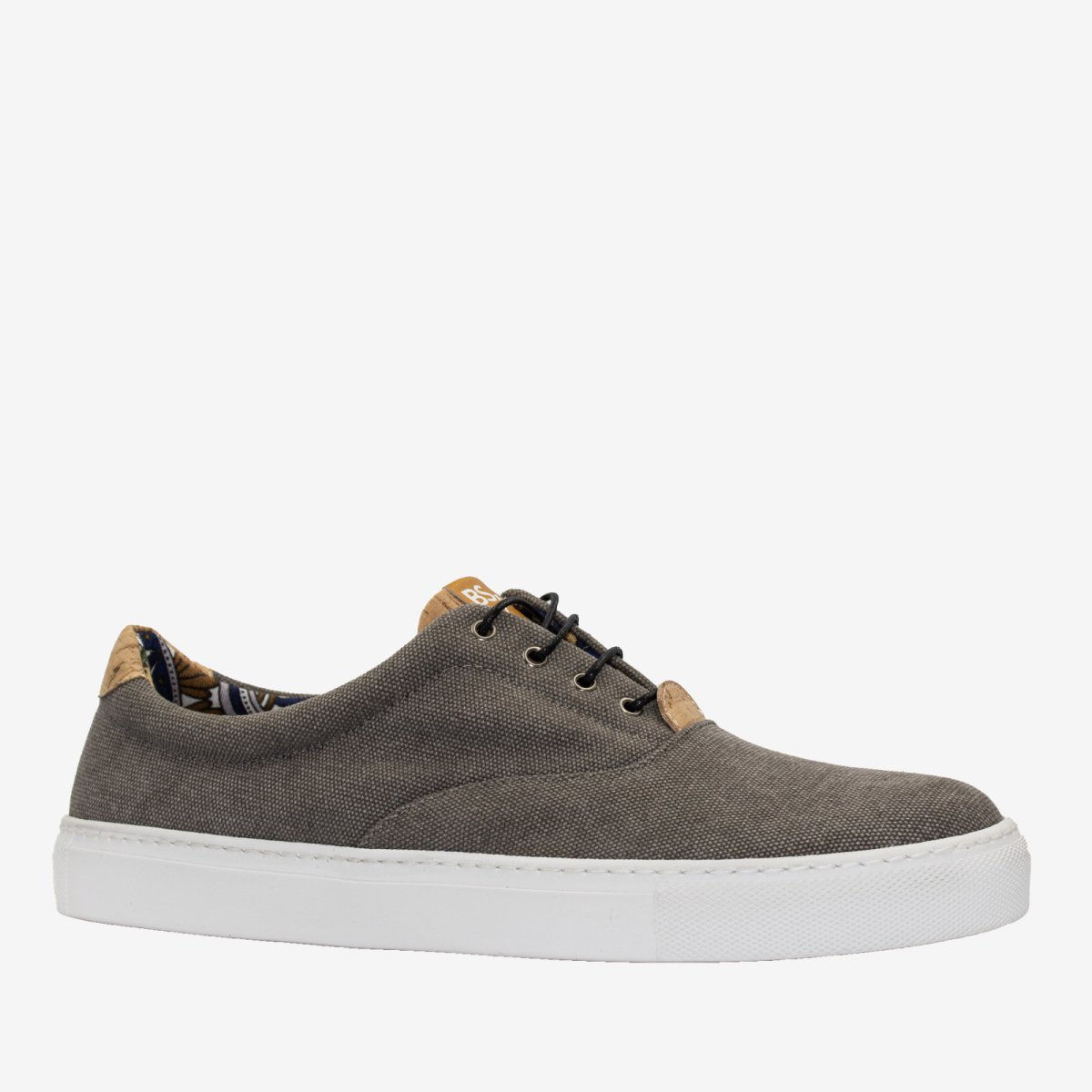 NICCO sneakers – Canapa Grigio – veganshoes - immagine 4