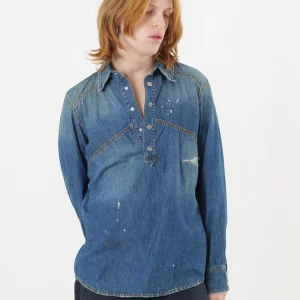 Camicia jeans grifoni