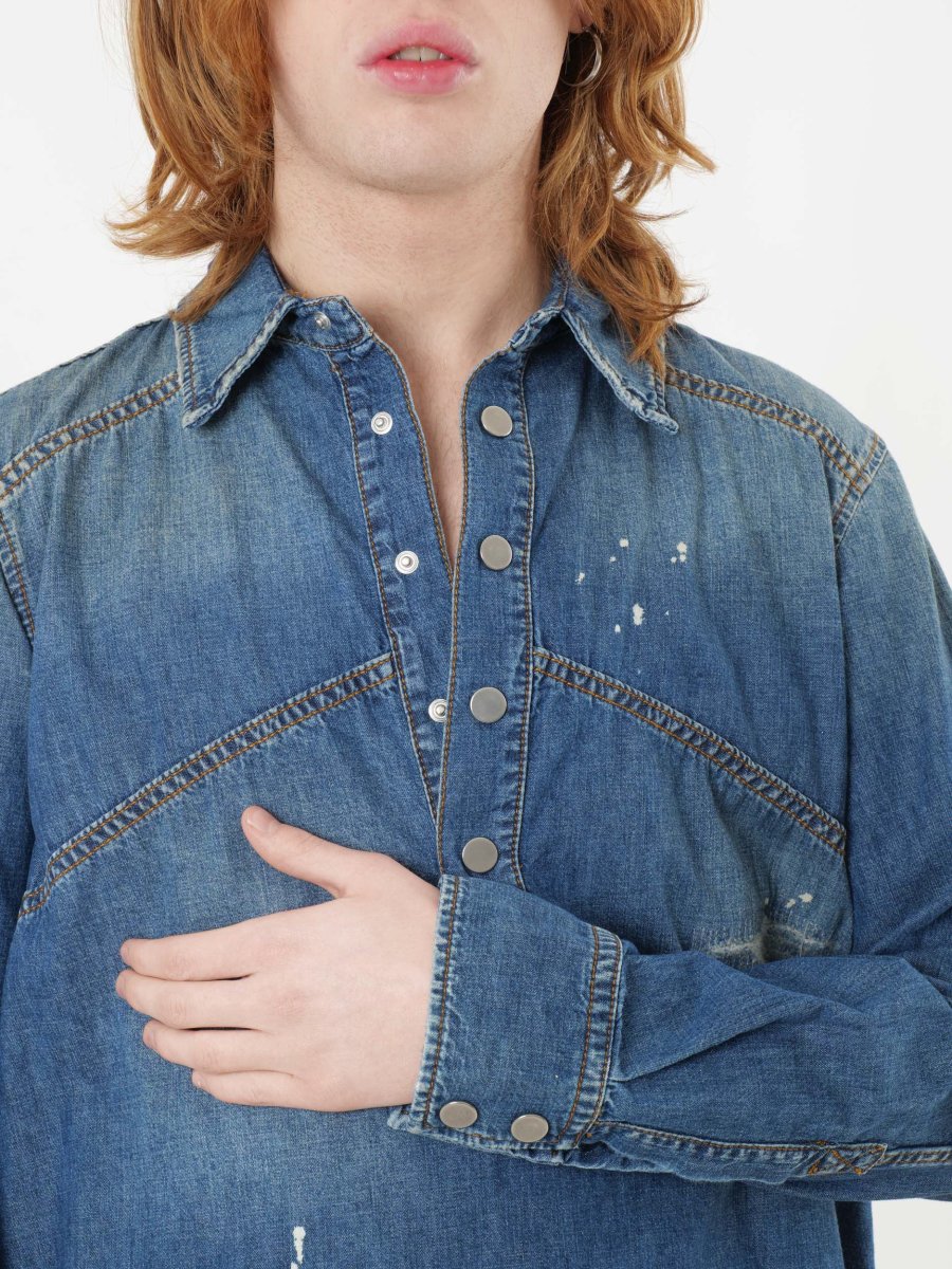 Camicia jeans grifoni - immagine 5