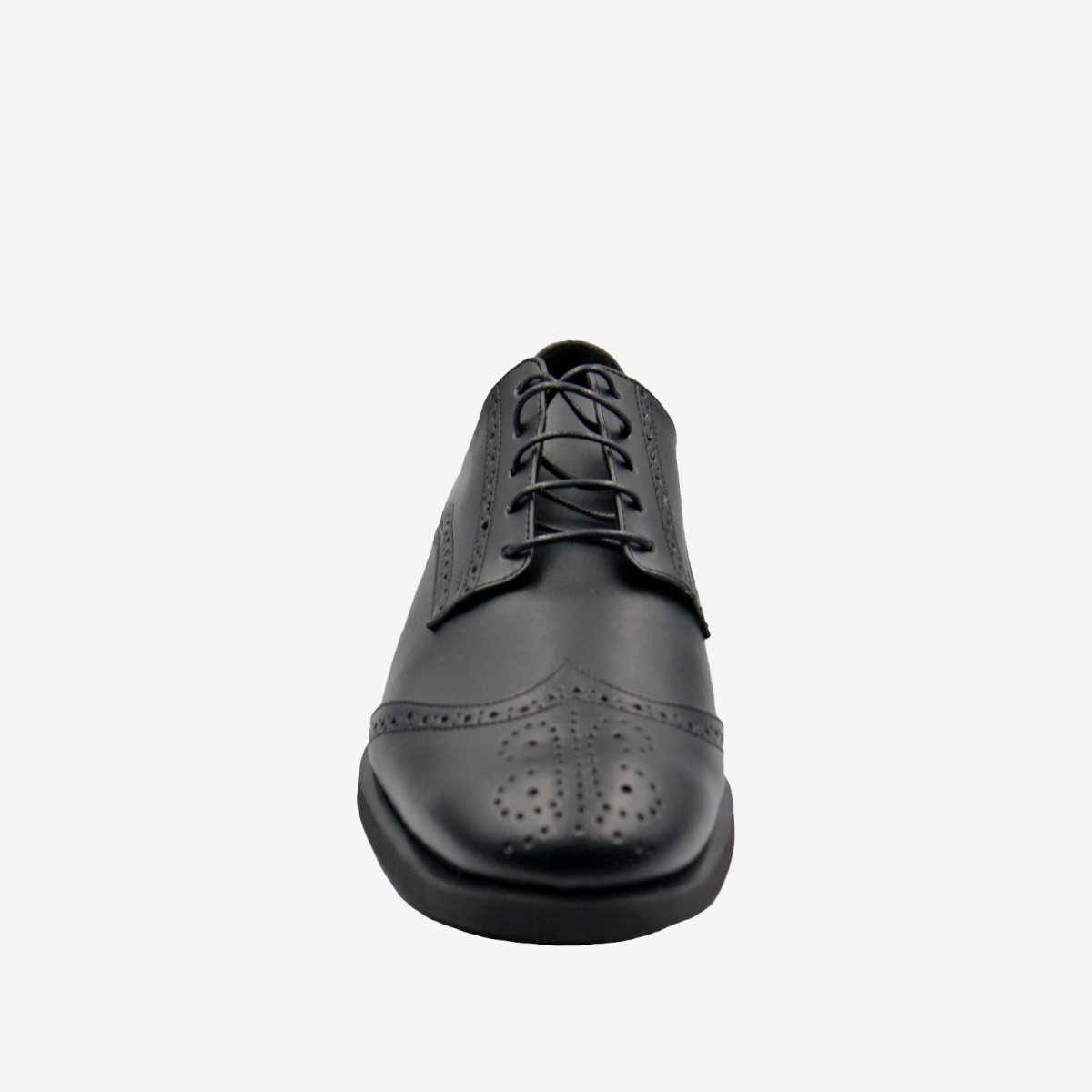 ROYAL Derby brogue – Pelle Mela Nero – veganshoes - immagine 5