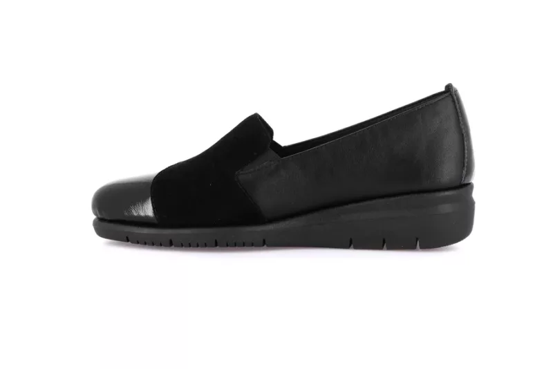 GRUNLAND SCARPA CONFORT PELLE NERO - immagine 5