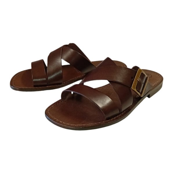 Sandali ciabatta da uomo con fibbia Felix - immagine 2