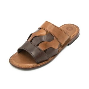 Sandali ciabatta da uomo in cuoio Costa Paradiso