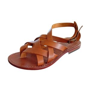 Sandali infradito da donna in cuoio Moa