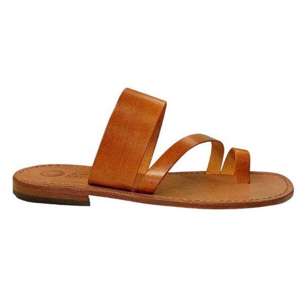 Sandali infradito da uomo in cuoio Adam - immagine 5