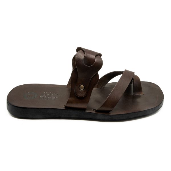 Sandali da uomo in cuoio testa di moro Viareggio - immagine 3