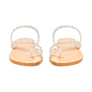 Infradito Pompei con treccia