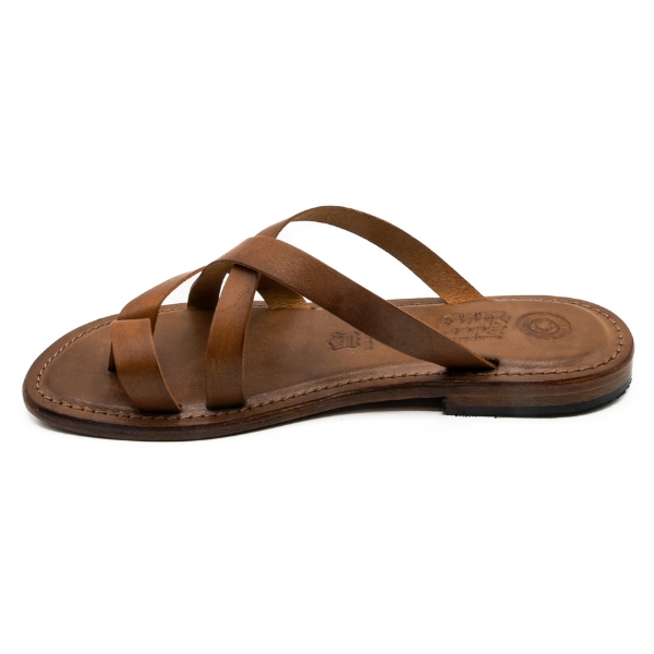 Sandali infradito da uomo cuoio Porto Azzurro - immagine 4