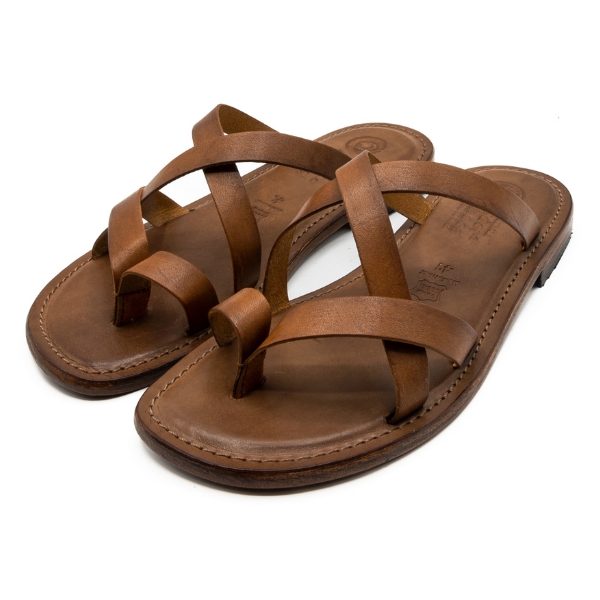 Sandali infradito da uomo cuoio Porto Azzurro - immagine 6