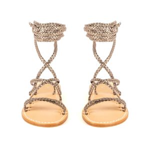 Sandali Schiava con treccia