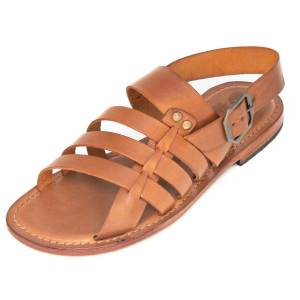Sandali romani da uomo in cuoio Taormina