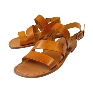 Sandali da uomo in cuoio Scafati