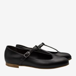 VANITY ballerina Mary Jane – pelle mela – veganshoes