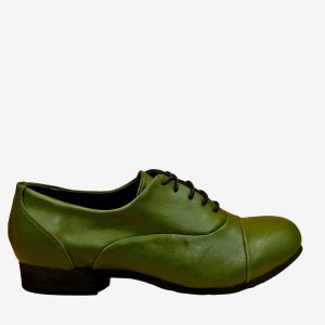 VATY francesina – pelle Cactus verde impermeabile – Veganshoes