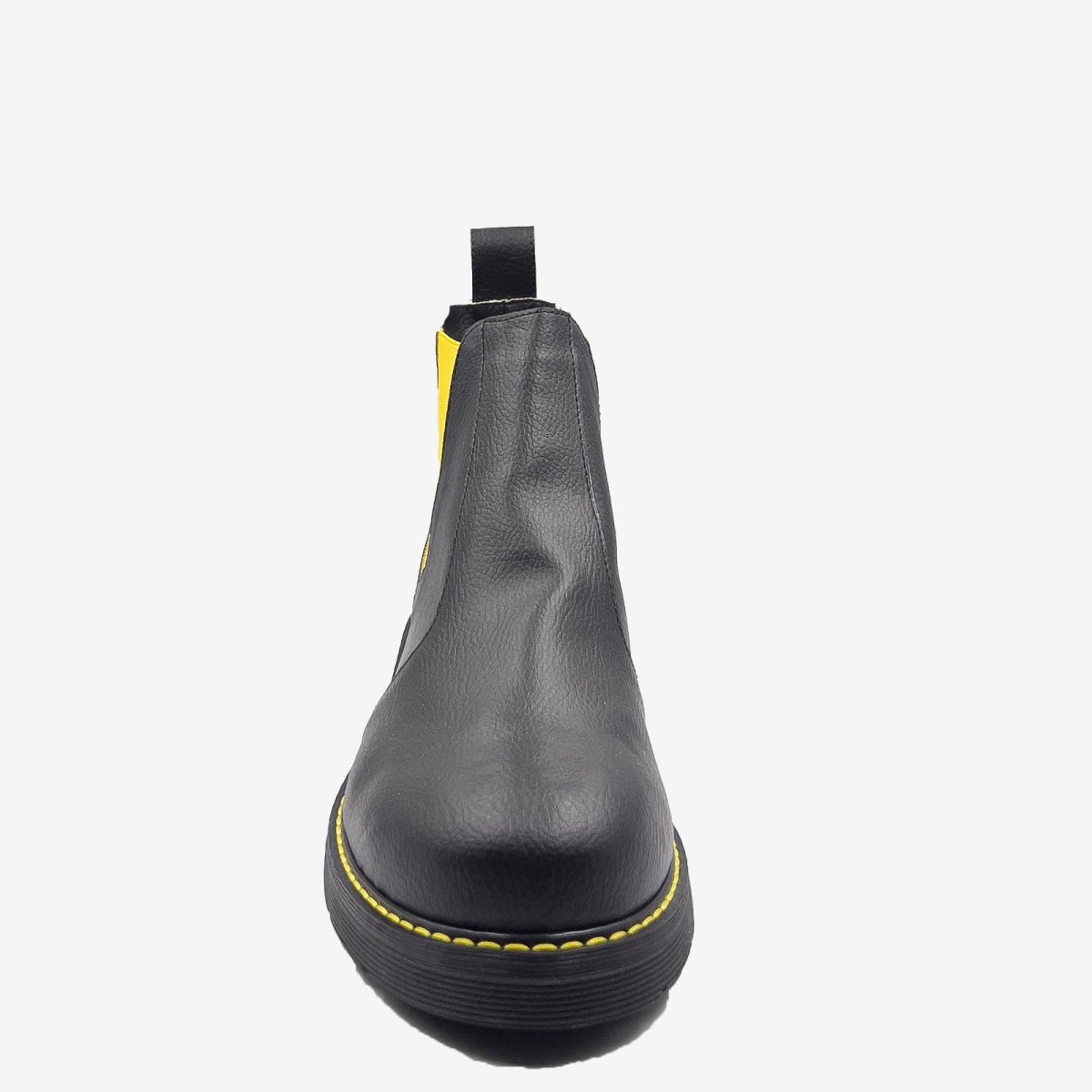 DR BERRY – tronchetto con elastico Giallo – in arancia – veganshoes - immagine 5