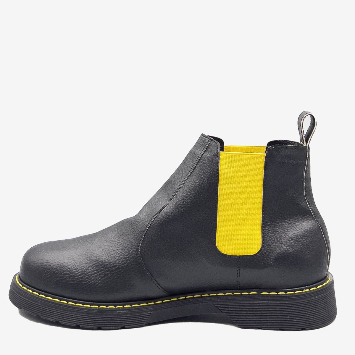 DR BERRY – tronchetto con elastico Giallo – in arancia – veganshoes - immagine 6