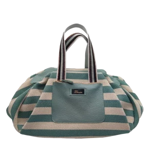 Borsone CARLOTTA maxi riga salvia