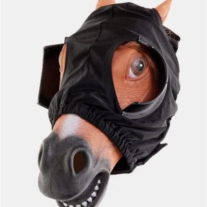 Paraocchi in lycra con lunette aperte