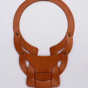 Collana in pelle al vegetale Mod. Prima