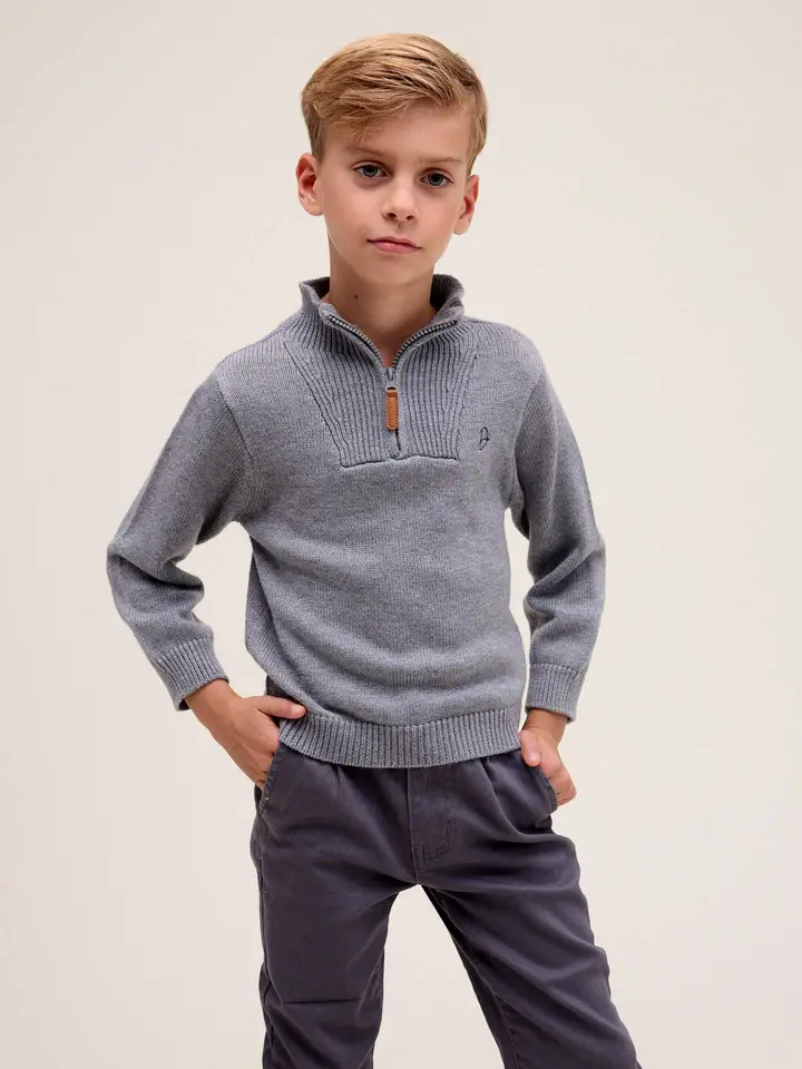 Maglioncino con cerniera - immagine 3