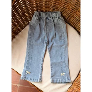 Denim con fiocco