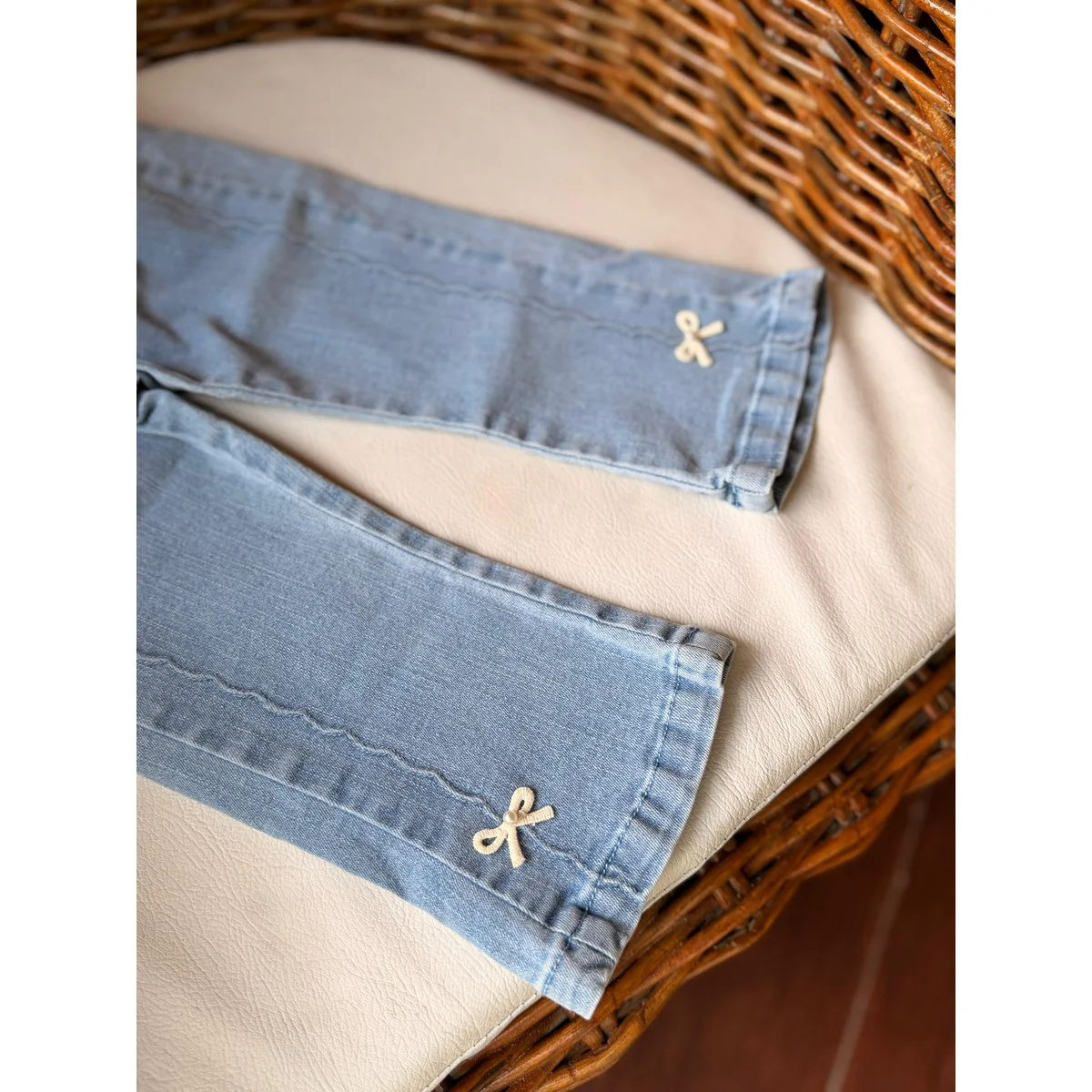 Denim con fiocco - immagine 5