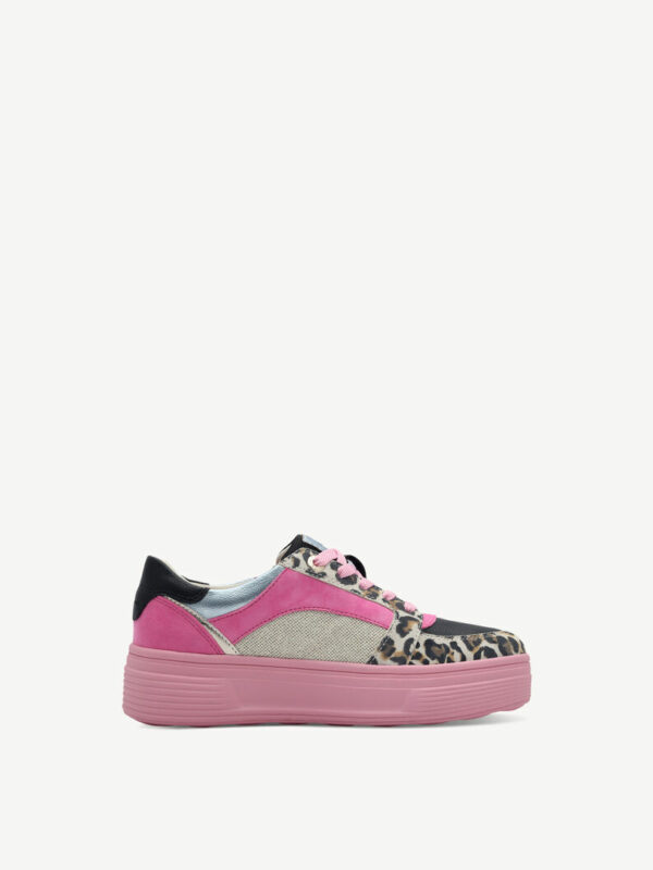 TAMARIS SNEAKER PELLE MULTI FUCSIA - immagine 3