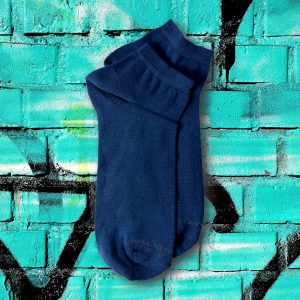 Calzini alla caviglia in Bambù – BLU