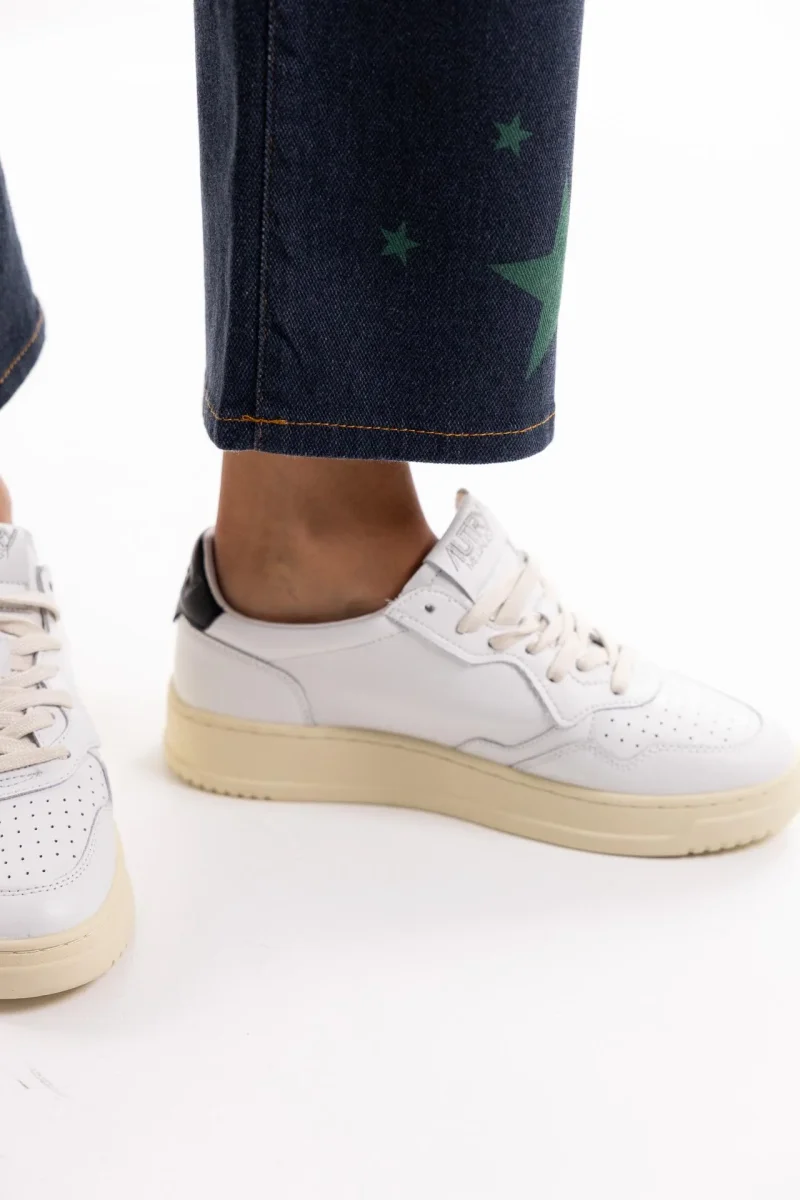 Jeans modello Loose blu stelle verdi - immagine 6