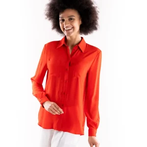 Camicia Nora arancione