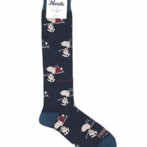 Calzini snoopy sky allover blu