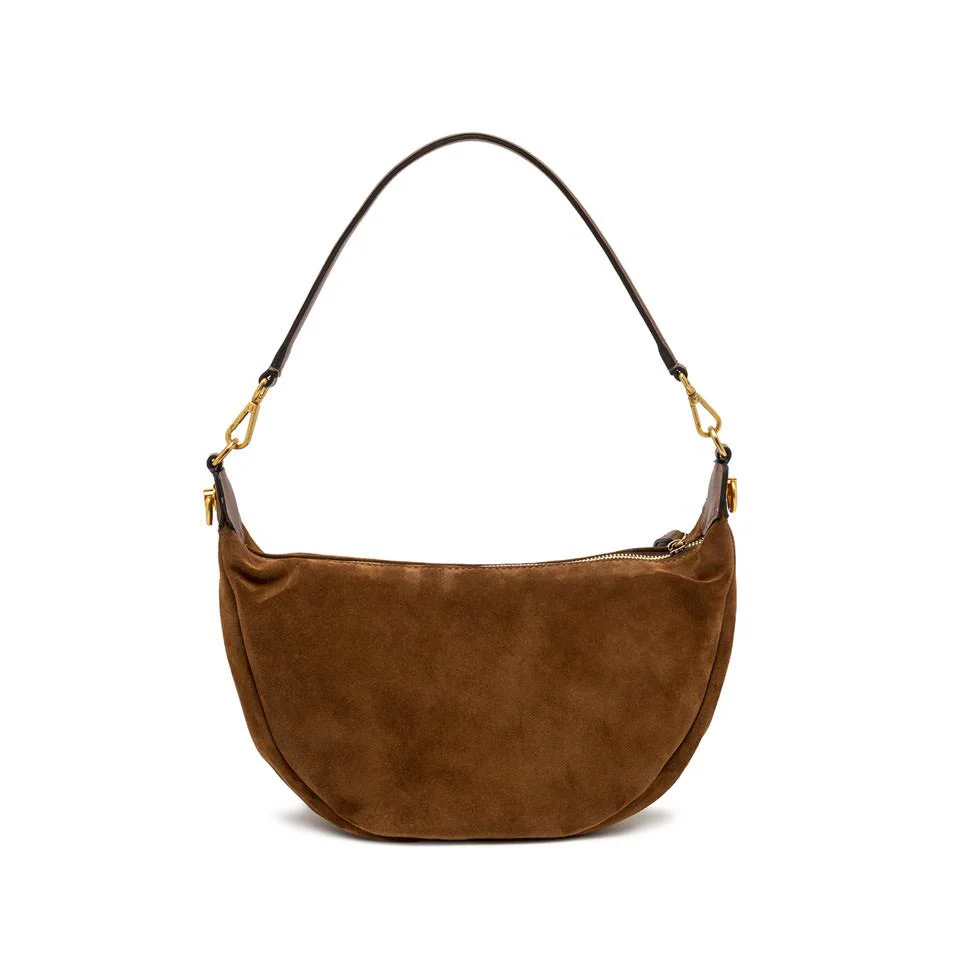 Borsa Aisha in camoscio cognac - immagine 4