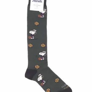 Calzini snoopy paddle ball allover militare