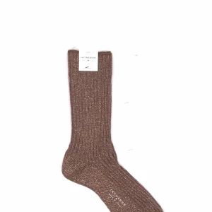 Calzino corto basic stardust caramello