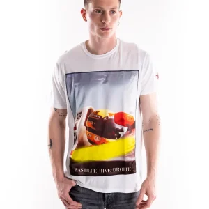 T-shirt uomo F1 bianca