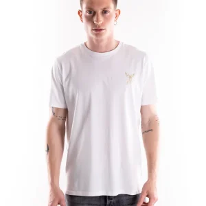 T-shirt uomo Diamond panther bianca