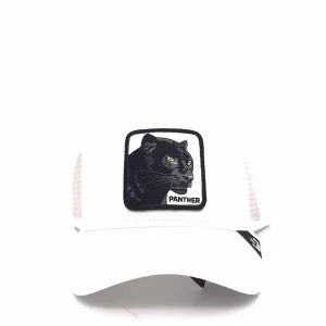 Cappello The panther bianco