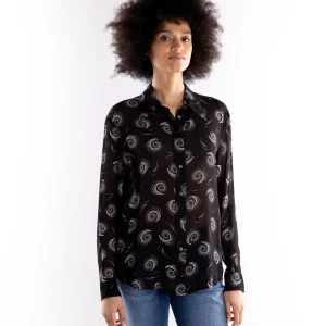 Camicia donna Fortini nera