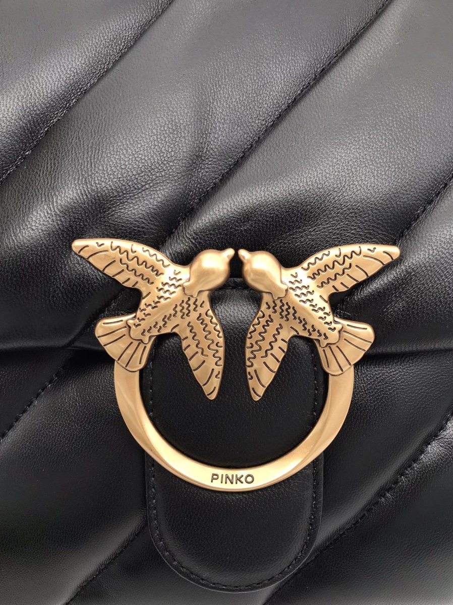 Borsa big love puff maxi quilt nera - immagine 5