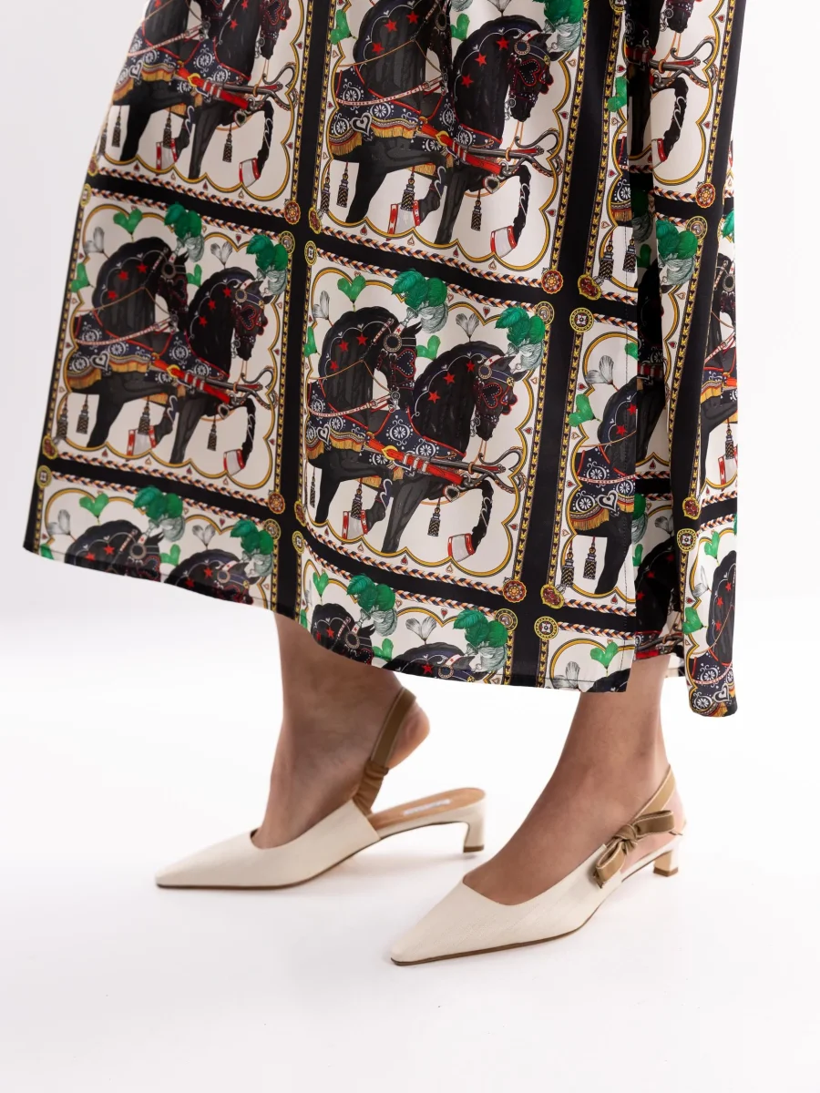 Abito donna chemisier sicily horse - immagine 5