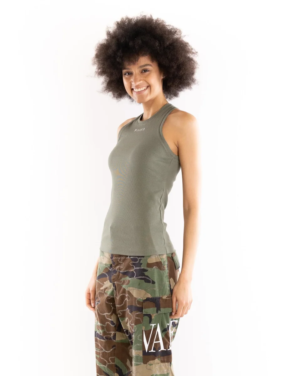 Top a canotta Distinto militare - immagine 3