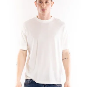 T-shirt uomo jersey panna