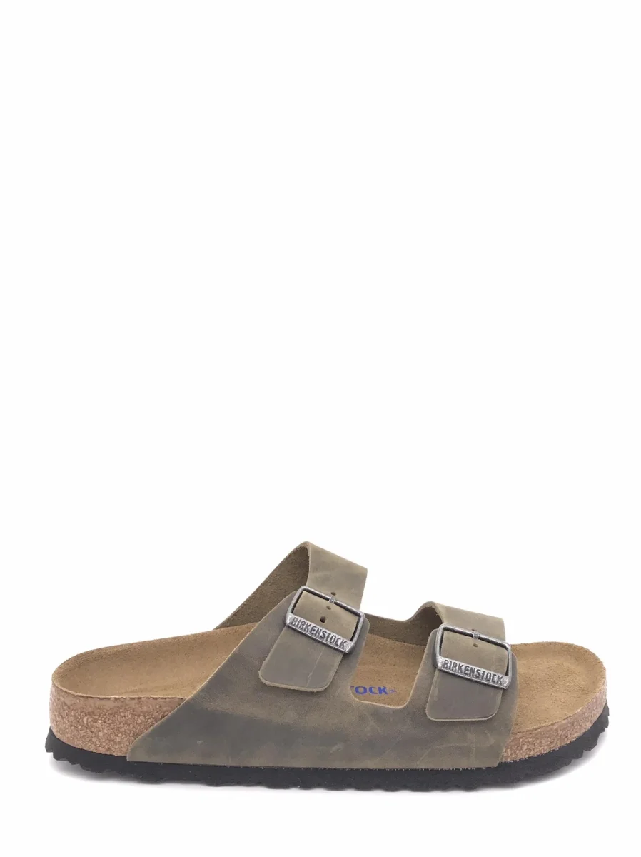 Ciabatta Ariziona bs oiled leather feded khaki - immagine 2